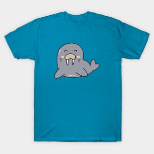 Cute Walrus Doodle T-Shirt